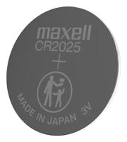 MAXELL Lithiumbatterij LITHIUM CR2025 2 st. 3V - thumbnail