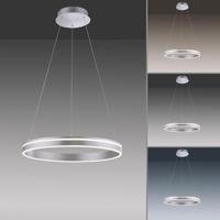 Paul Neuhaus Smart hanglampQ-Vito Ø 59cm grijs - 8411-55 - thumbnail