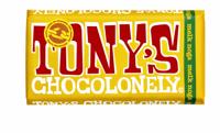 Chocolade tony chocolonely melk noga reep 180gr | 15 stuks - thumbnail