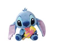 Disney Stitch knuffel met ijslolly pluche - 25 cm - thumbnail