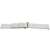 Horlogeband Universeel K510 Leder Wit 28mm - thumbnail