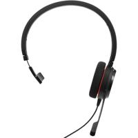 Jabra Evolve 20 UC Mono Headset – Unified Communications Headphones for VoIP Softphone with Passive Noise Cancellation – USB-Cable with Controller – Black - thumbnail