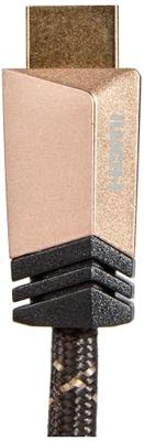 Hama 00122186 HDMI kabel 2 m HDMI Type A (Standaard) Zwart, Brons Hama 00122186 HDMI kabel 2 m HDMI Type A (Standaard) Zwart, Brons