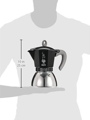 Italiaanse Koffiepot Bialetti 0006936/NP Zwart Metaal Aluminium