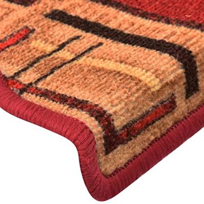 Trapmatten zelfklevend 5 st 65x21x4 cm rood