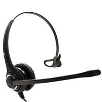 JPL Headset 611-PM Monauraal, met snoer (QD) Quick Disconnect System, Surround Shield Noise Cancelling Microfoon, speciaal ontworpen voor professionele kantoren en contactcentra - zwart - thumbnail