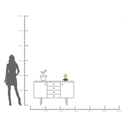 Kare Vaas Cuddle Bear 21cm