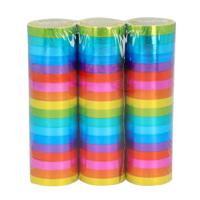 Set 3 Rollen papieren serpentines Rainbow pride (4m) - thumbnail