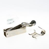 Dictator deuropvanger 1100 met normalehaak 1009 vernikkeld - thumbnail