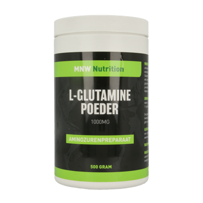 MijnNatuurwinkel L Glutaminepoeder 500 Gram MijnNatuurwinkel L Glutaminepoeder 500 Gram