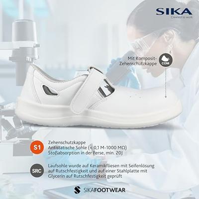 SIKA select hook loop - sandaal 28226 s1 | wit | maat 36 - 5703617148985