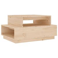 Salontafel 80x55x40,5 cm massief grenenhout - thumbnail