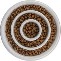 Voerbak voor honden Trixie Slow Feeding Grijs Ø 23 cm 450 ml - thumbnail