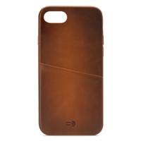 Senza Desire Leather Cover with Card Slot Apple iPhone 7/8/SE (2020/2022) Burned Cognac - thumbnail