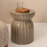 Rivièra Maison Bijzettafel 'Sintra' Keramiek, kleur Urban Olive - thumbnail
