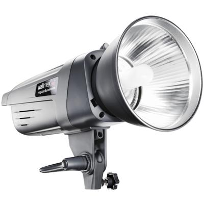 Walimex VE-400 Excellence flitser voor fotostudio 400 Ws 1/1200 s Zwart, Grijs