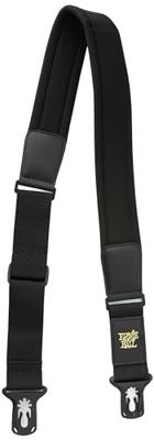 Ernie Ball 4145 Polylock gevoerde gitaarband zwart