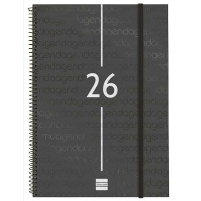 Agenda Finocam YEAR Zwart A4 21 x 29,7 cm 2026
