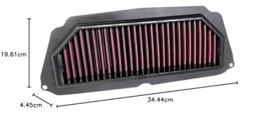 K&N vervangbaar luchtfilter replac. filter ha-6519
