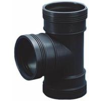 PP t-stuk 90 graden manchet - 40 mm - thumbnail