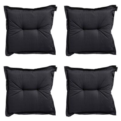 Zit universeel Basic black 50 cm x 50 cm (4 stuks) Madison - Madison Zit universeel Basic black 50 cm x 50 cm (4 stuks) Madison - Madison