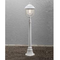 Staande lamp Parma Mezzani wit klassieke tuinverlichting 7225-250 paaltje 118cm - thumbnail