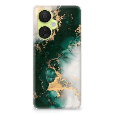 TPU Siliconen Hoesje voor OnePlus Nord CE 3 Lite Marmer Groen TPU Siliconen Hoesje voor OnePlus Nord CE 3 Lite Marmer Groen