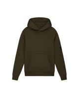 Malelions winter hoodie jongens - groen - nylon, zak - thumbnail