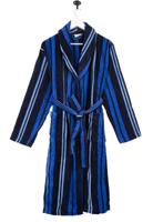 Luxe kamerjas strepen - katoenen badjas heren-l/xl - thumbnail