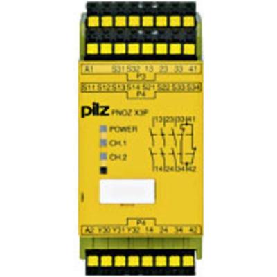 PILZ PNOZ X3P C 24VDC 24VAC 3n/o 1n/c 1so Veiligheidsschakelapparaat 3x NO, 1x NC (b x h x d) 45 x 101 x 121 mm 1 stuk(s) PILZ PNOZ X3P C 24VDC 24VAC 3n/o 1n/c 1so Veiligheidsschakelapparaat 3x NO, 1x NC (b x h x d) 45 x 101 x 121 mm 1 stuk(s)