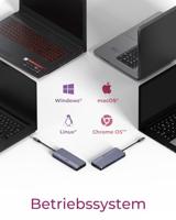 ICY BOX ib-dk4062-cpd 12-in-1 dockingstation (aluminium) - thumbnail