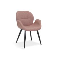 Stoel Tina Roze - Set van 2 - thumbnail