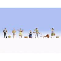 NOCH 15617 H0 Boeren figuren Geverfd, Staand - thumbnail