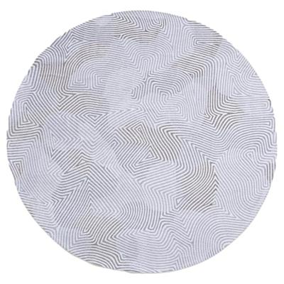 Louis de Poortere - Coral Meditation 9228 Oyster White Rond - 240 rond Vloerkleed