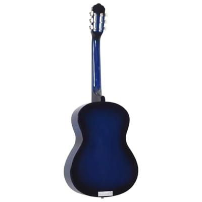 VidaXL Gitaar klassiek beginner 4/4 39" lindenhout blauw VidaXL Gitaar klassiek beginner 4/4 39" lindenhout blauw