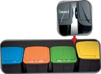 Recycling prullenbak Mondex Ecobin Groen Met deksel - thumbnail