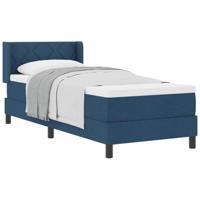 Boxspringbed met matras met matras Blauw 80 x 200 cm - thumbnail