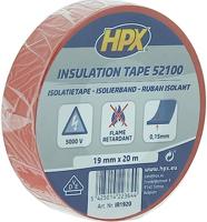 HPX PVC isolatietape VDE | Rood | 19mm x 20m - IR1920 - 10 stuks - IR1920 - thumbnail