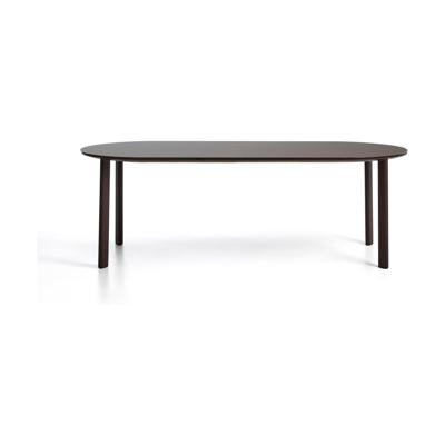 Kave Home Erice tuintafel 230x100 cm Bruin