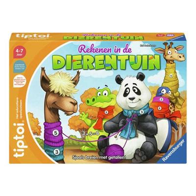 Ravensburger tiptoi rekenen in de dierentuin