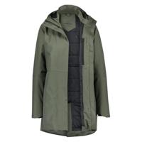 Clean Winter Regenjas Dames Army Green - thumbnail