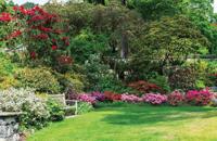 Bloementuin 140x90cm Tuindoek Customize-it - Customize it - thumbnail