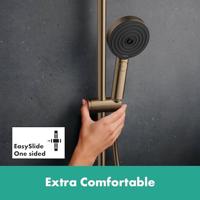 Hansgrohe Pulsify S Puro Showerpipe 260 1jet met thermostaat en handdouche 3jet, Brushed Bronze - thumbnail