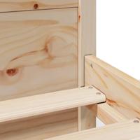 Bedframe zonder matras massief grenenhout 120x200 cm - thumbnail