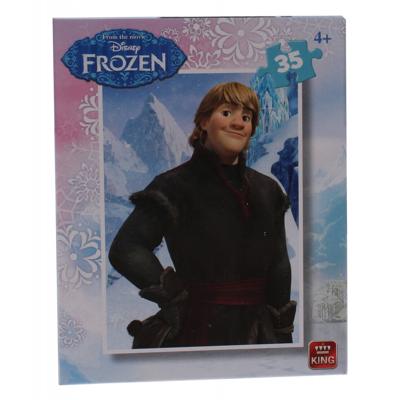 King legpuzzel Frozen Kristoff junior karton 35 stukjes King legpuzzel Frozen Kristoff junior karton 35 stukjes