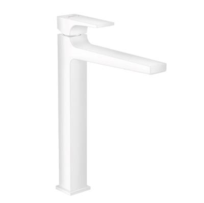 Hansgrohe Metropol ééngreeps wastafelkraan 260 met rechte greep en PushOpen afvoerplug, mat wit Hansgrohe Metropol ééngreeps wastafelkraan 260 met rechte greep en PushOpen afvoerplug, mat wit