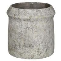 PTMD bloempot nimma xl cement grijs 40 cm | 2 stuks - thumbnail