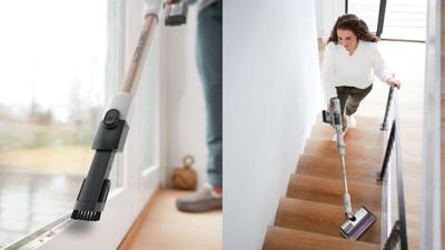 SHARK IW3612EU - Snoerloze steelstofzuiger - 240 W - 2 L Automatische leegloop - 4 sensoren - 3 zuigstanden - Zwart/Zilver SHARK IW3612EU - Snoerloze steelstofzuiger - 240 W - 2 L Automatische leegloop - 4 sensoren - 3 zuigstanden - Zwart/Zilver