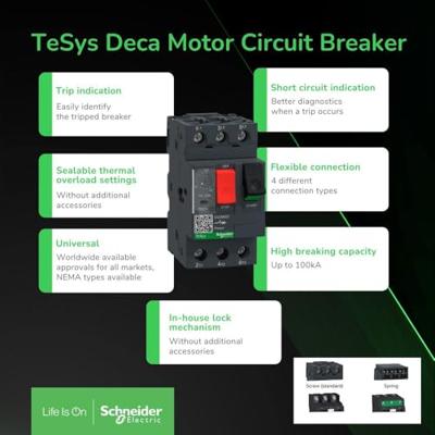 Schneider Electric GV2ME05 GV2ME05 Motorbeveiligingsschakelaar 1 stuk(s)