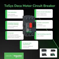 Schneider Electric GV2ME05 GV2ME05 Motorbeveiligingsschakelaar 1 stuk(s) - thumbnail